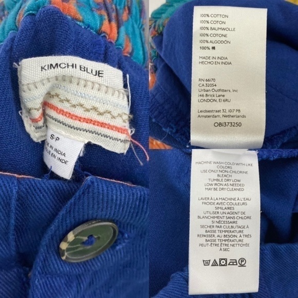 Kimchi Blue distressed and patchwork Scout pants size S - Picture 15 of 16